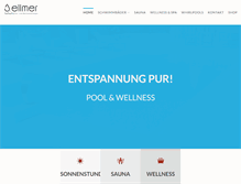 Tablet Screenshot of pool-wellness.at